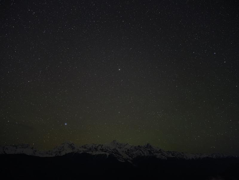 梅里雪山星空