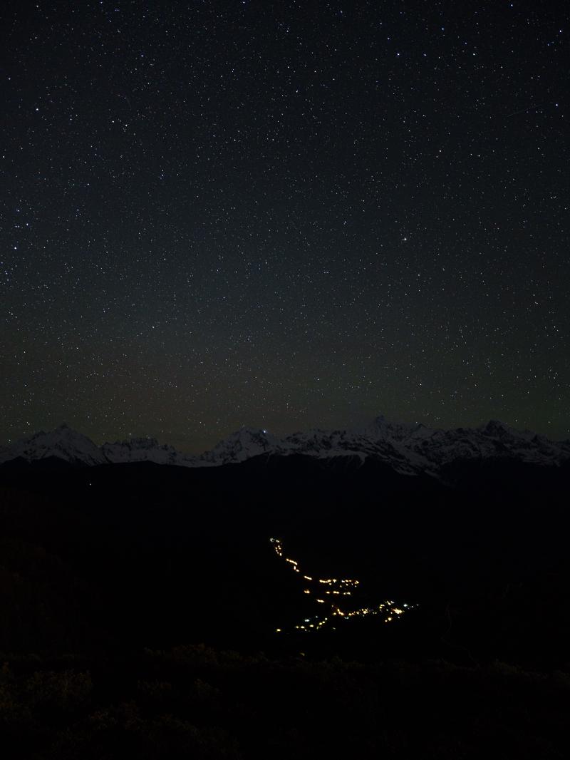 梅里雪山星空
